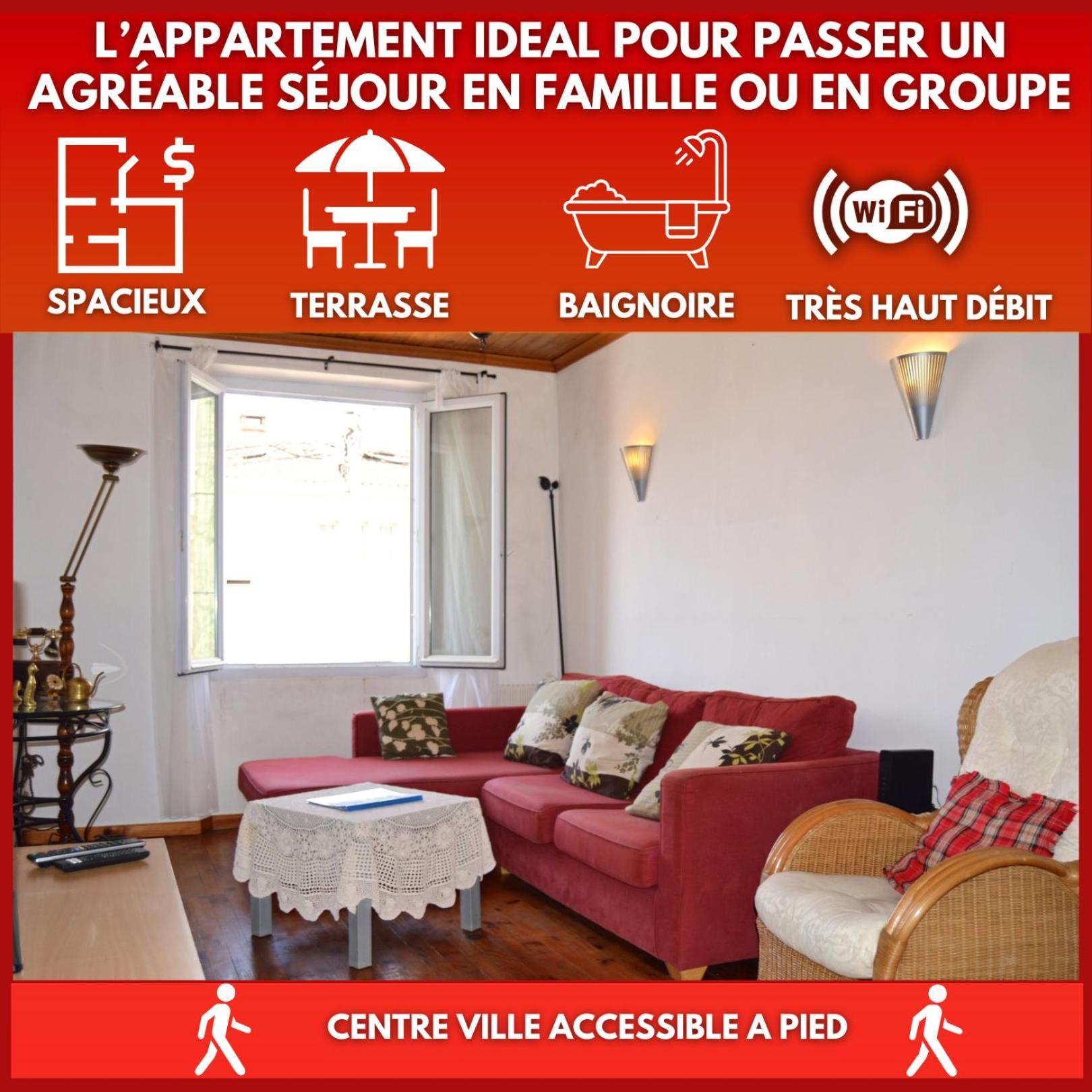 Comme Chez Mamie Albi - Terrasse - Proche Centre Apartment Exterior photo