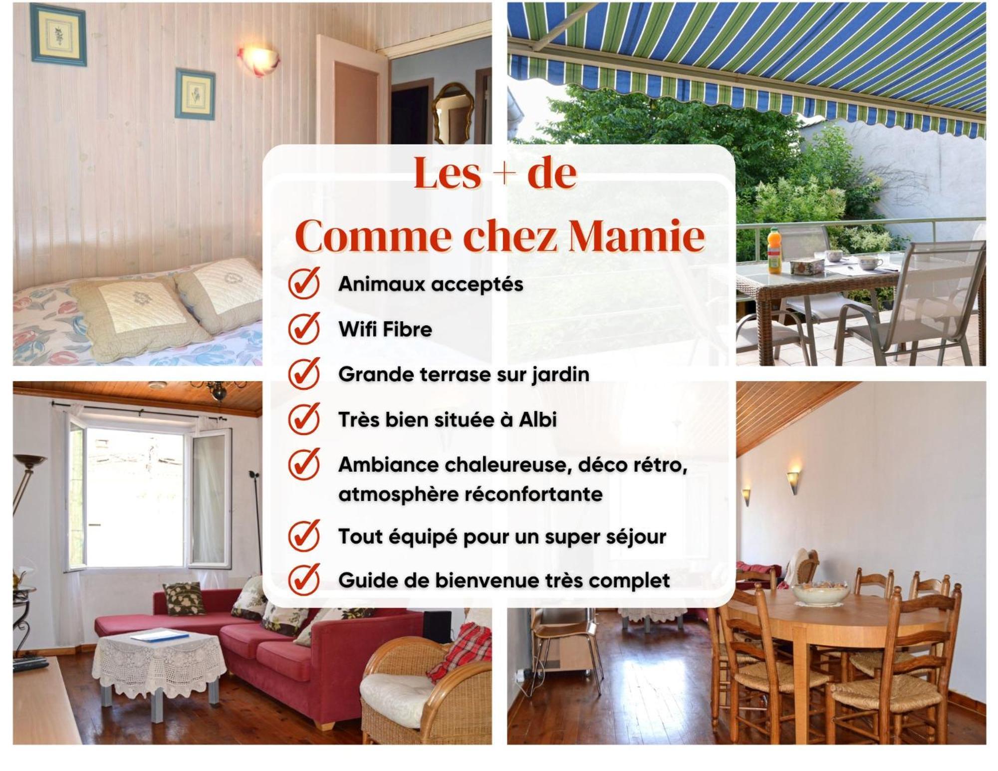 Comme Chez Mamie Albi - Terrasse - Proche Centre Apartment Exterior photo